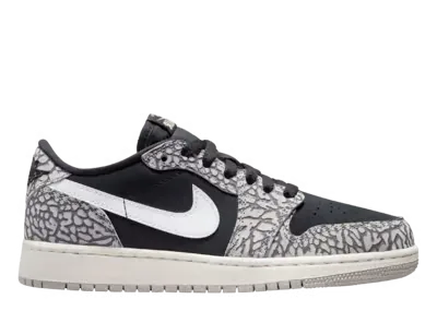 Air Jordan 1 Low OG Black Cement (GS)