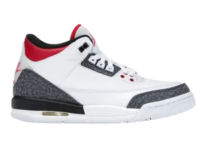 Air Jordan 3 Retro SE Fire Red Denim (GS)