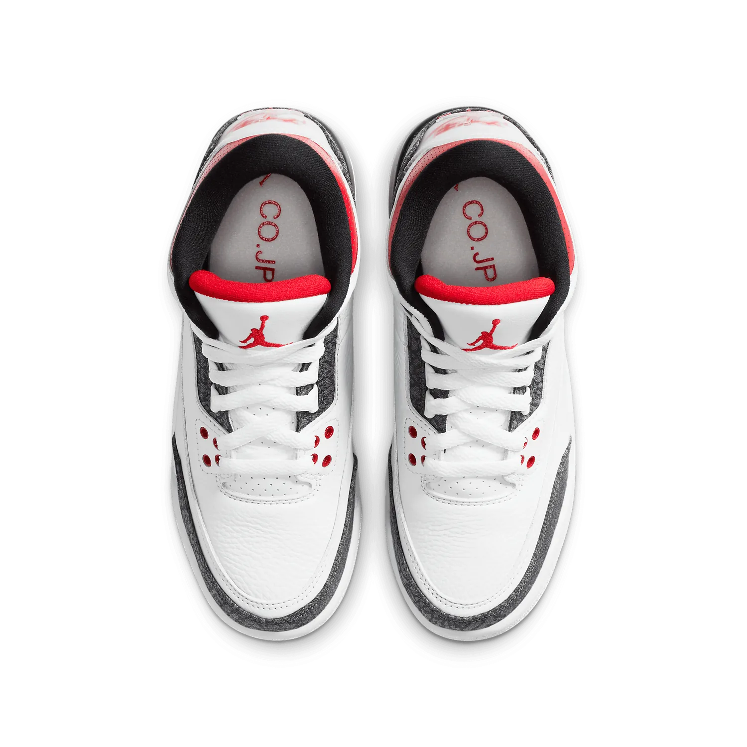 Air Jordan 3 Retro SE-T JP Fire Red Denim (GS) image 3