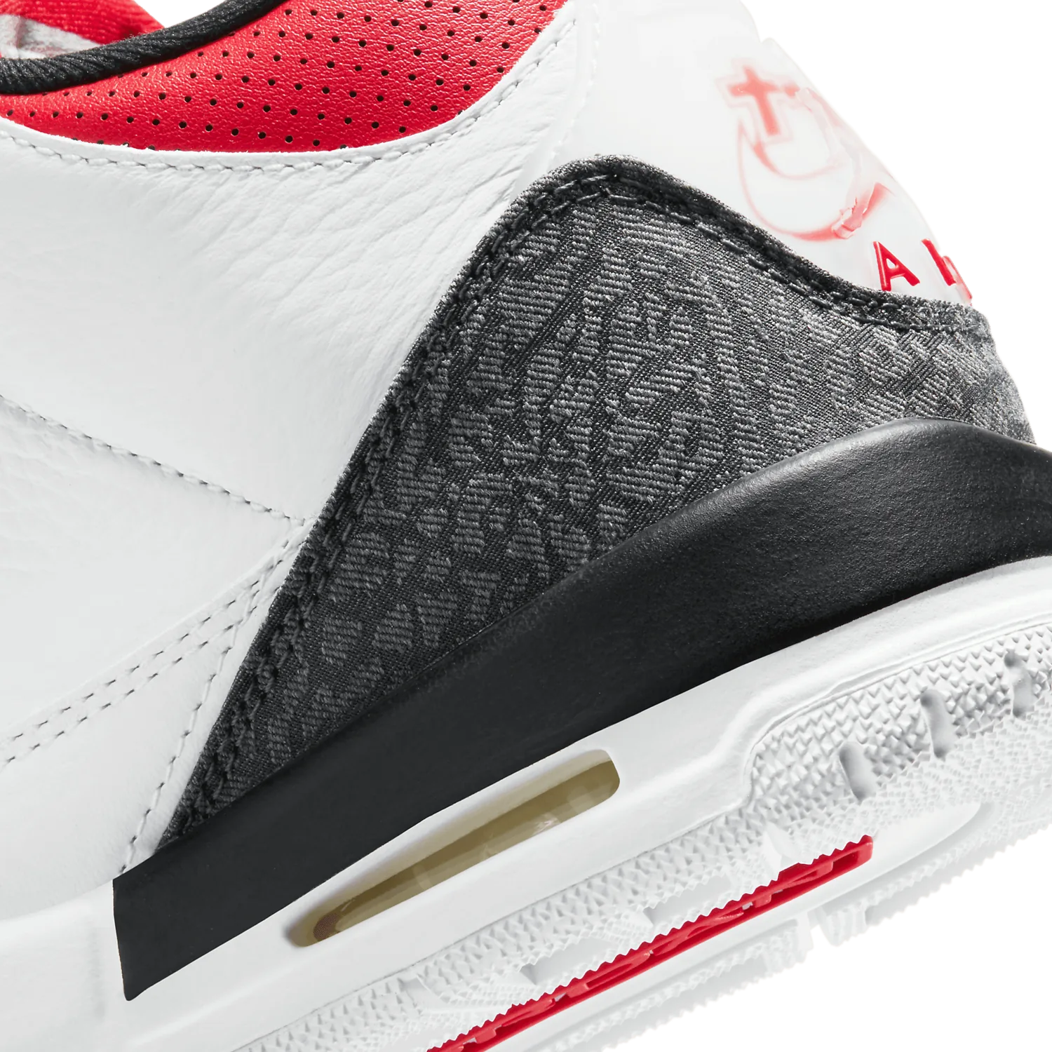 Air Jordan 3 Retro SE-T JP Fire Red Denim (GS) image 7