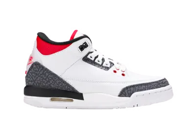 Air Jordan 3 Retro SE-T JP Fire Red Denim (GS)