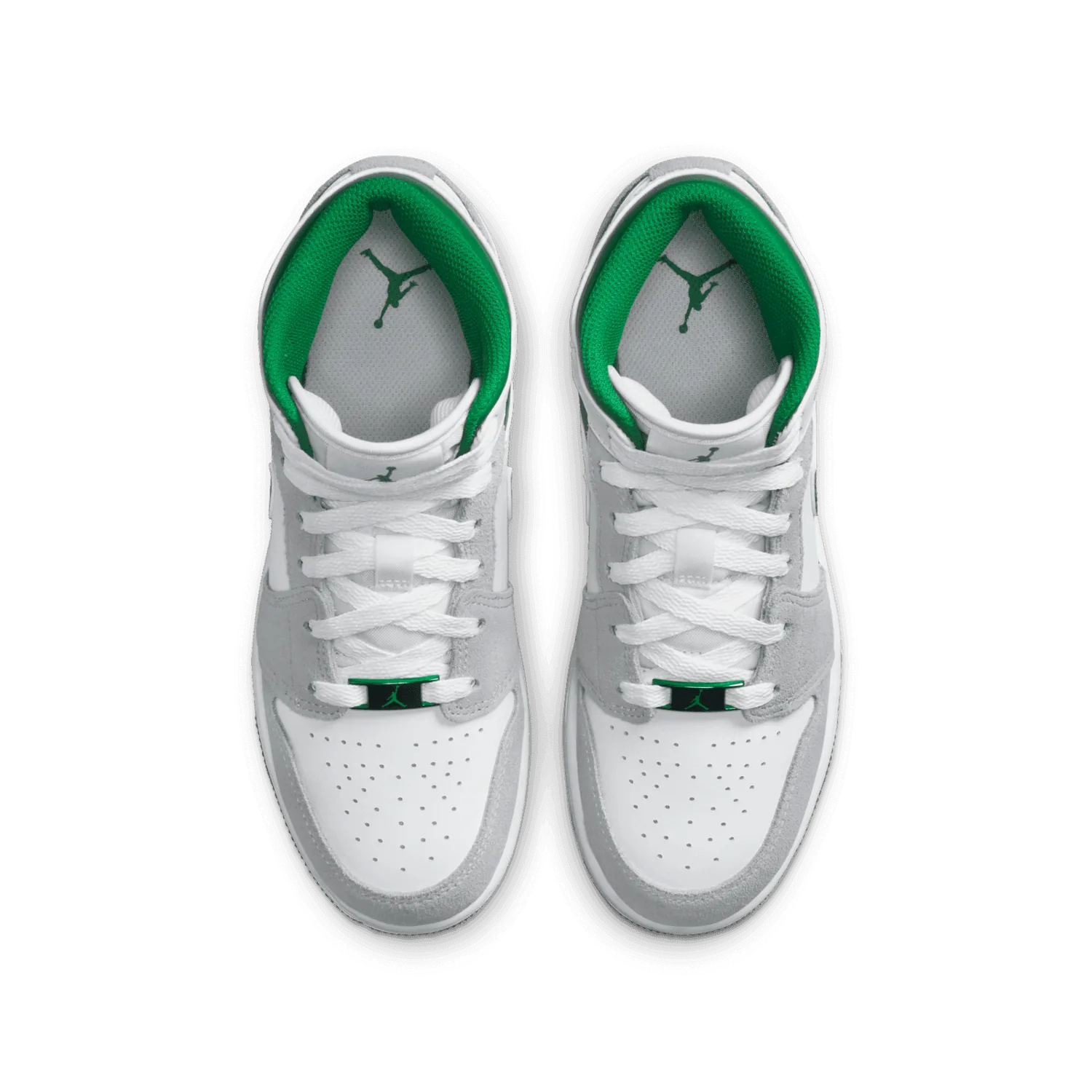 Jordan 1 Mid SE White Pine Green Smoke Grey (GS) image 3
