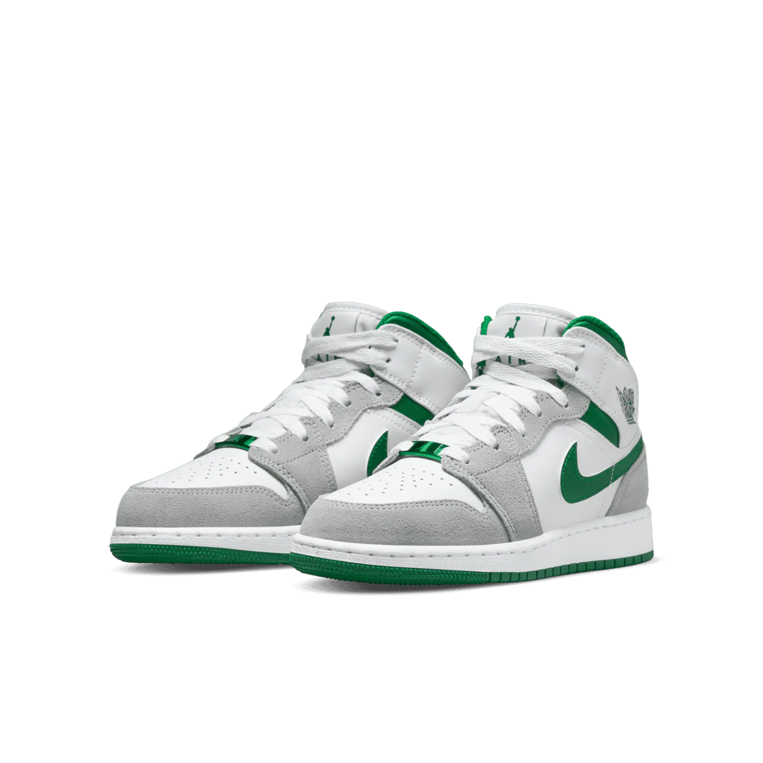 Jordan 1 Mid SE White Pine Green Smoke Grey (GS) image 4