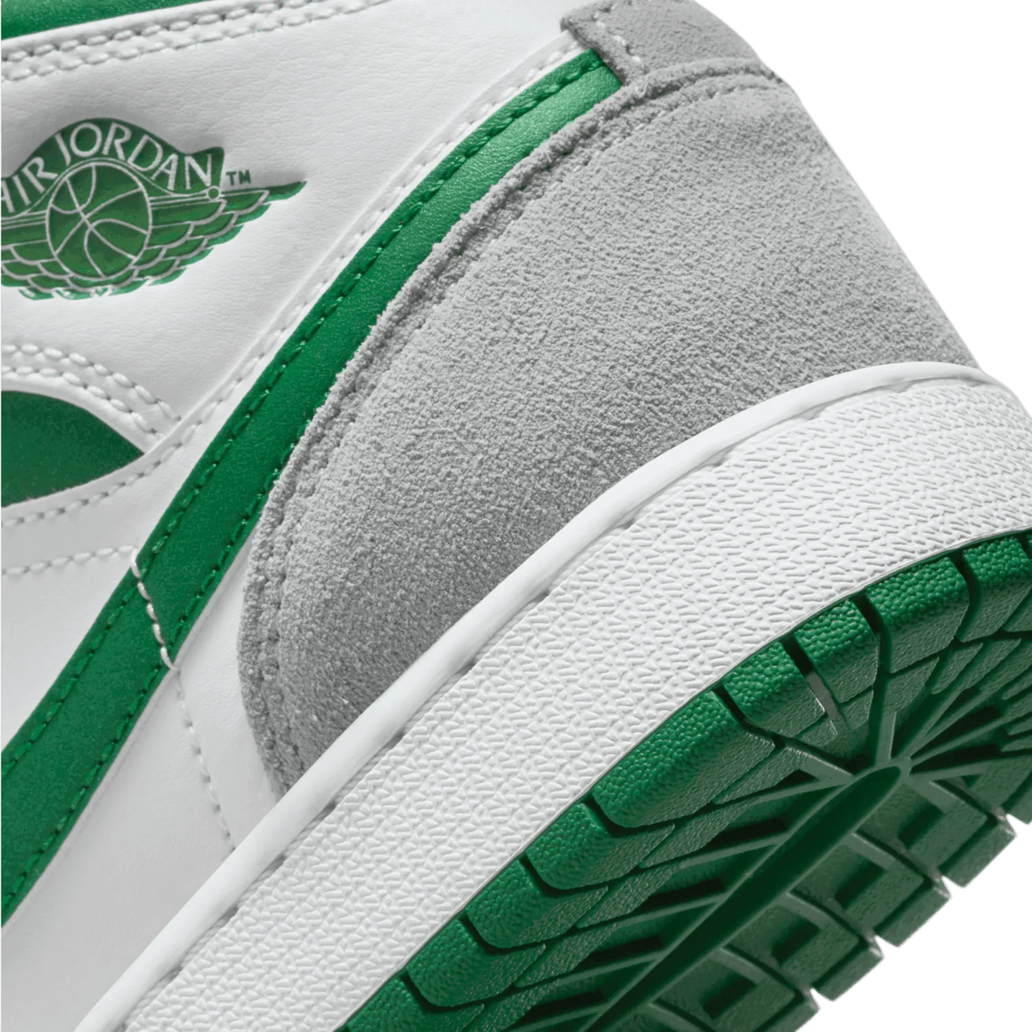 Jordan 1 Mid SE White Pine Green Smoke Grey (GS) image 7