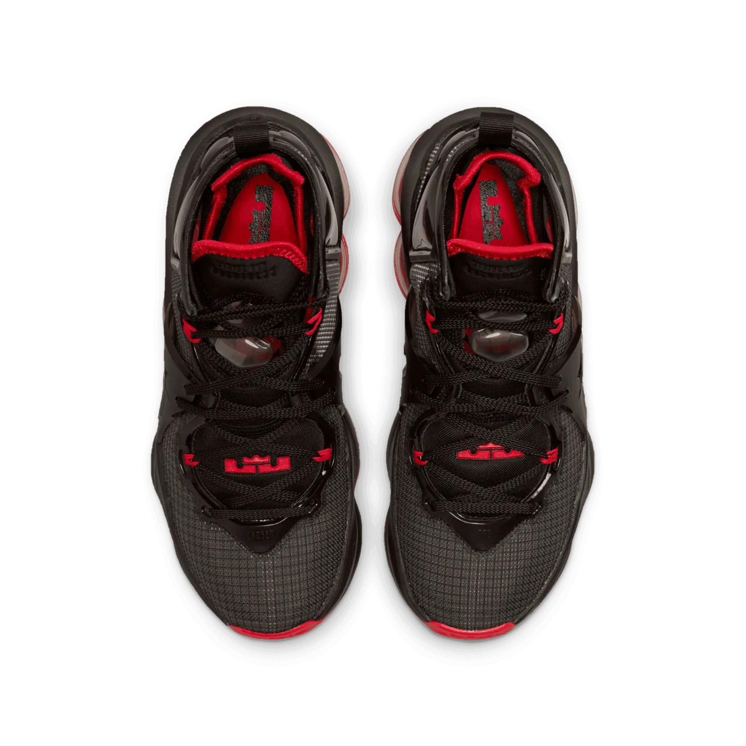 Nike LeBron 19 Bred (GS) image 3