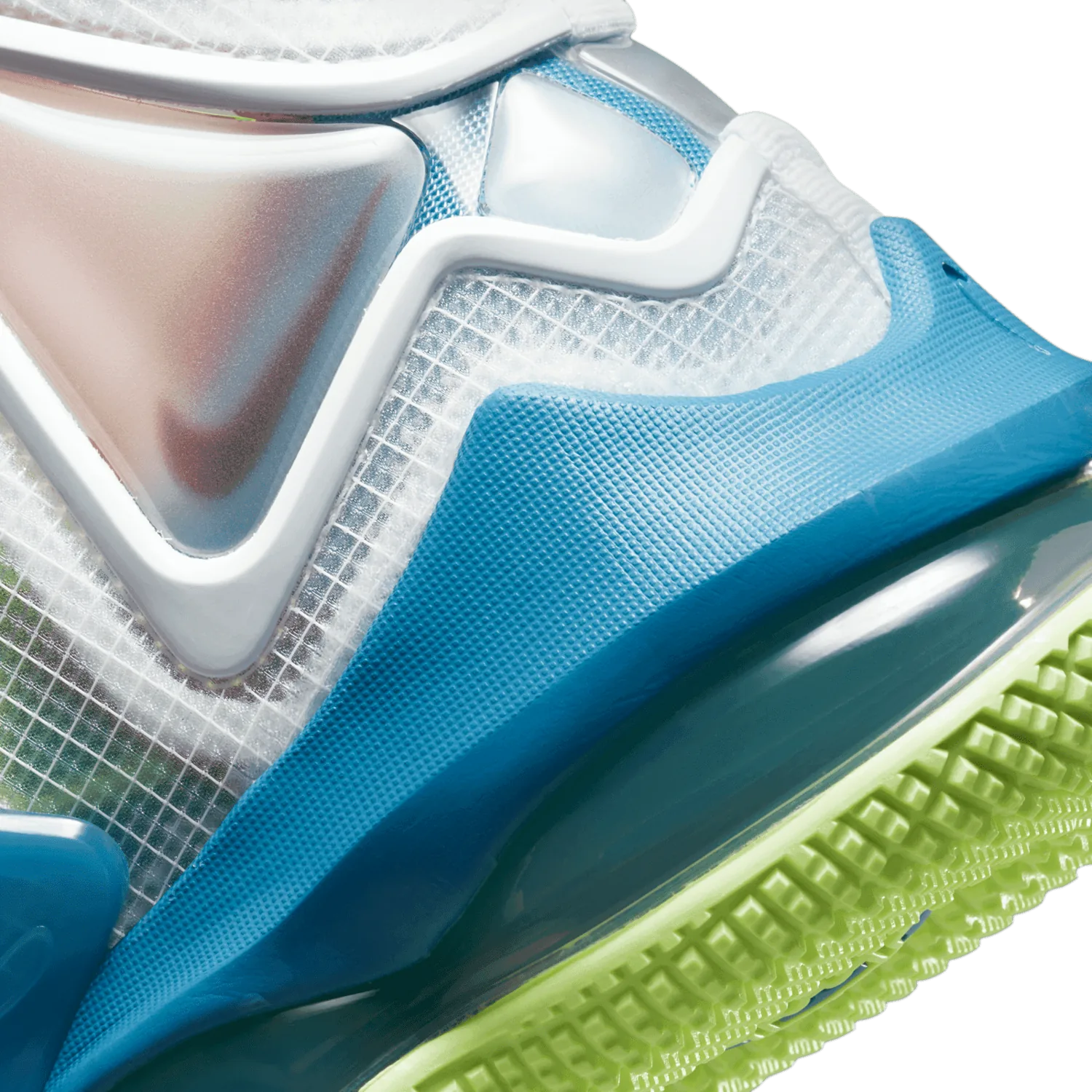 Nike LeBron 19 Dutch Blue Lime Glow (GS) image 7