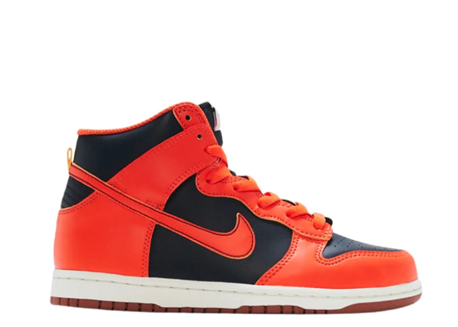 Nike Dunk High Black Safety Orange (PS)