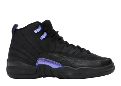 Air Jordan 12 Retro Black Dark Concord (GS)