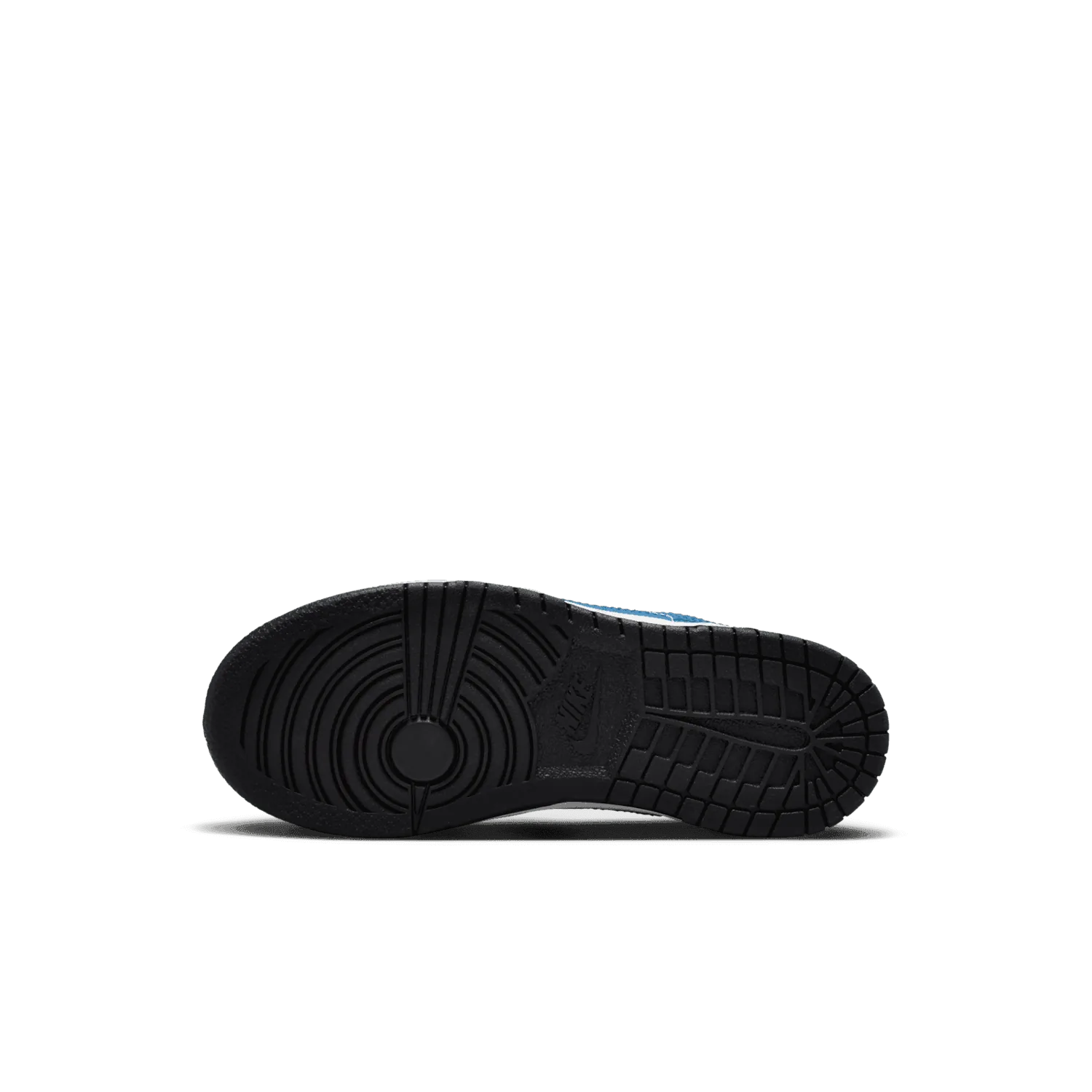 Nike Dunk Low Black Industrial Blue (PS) image 2