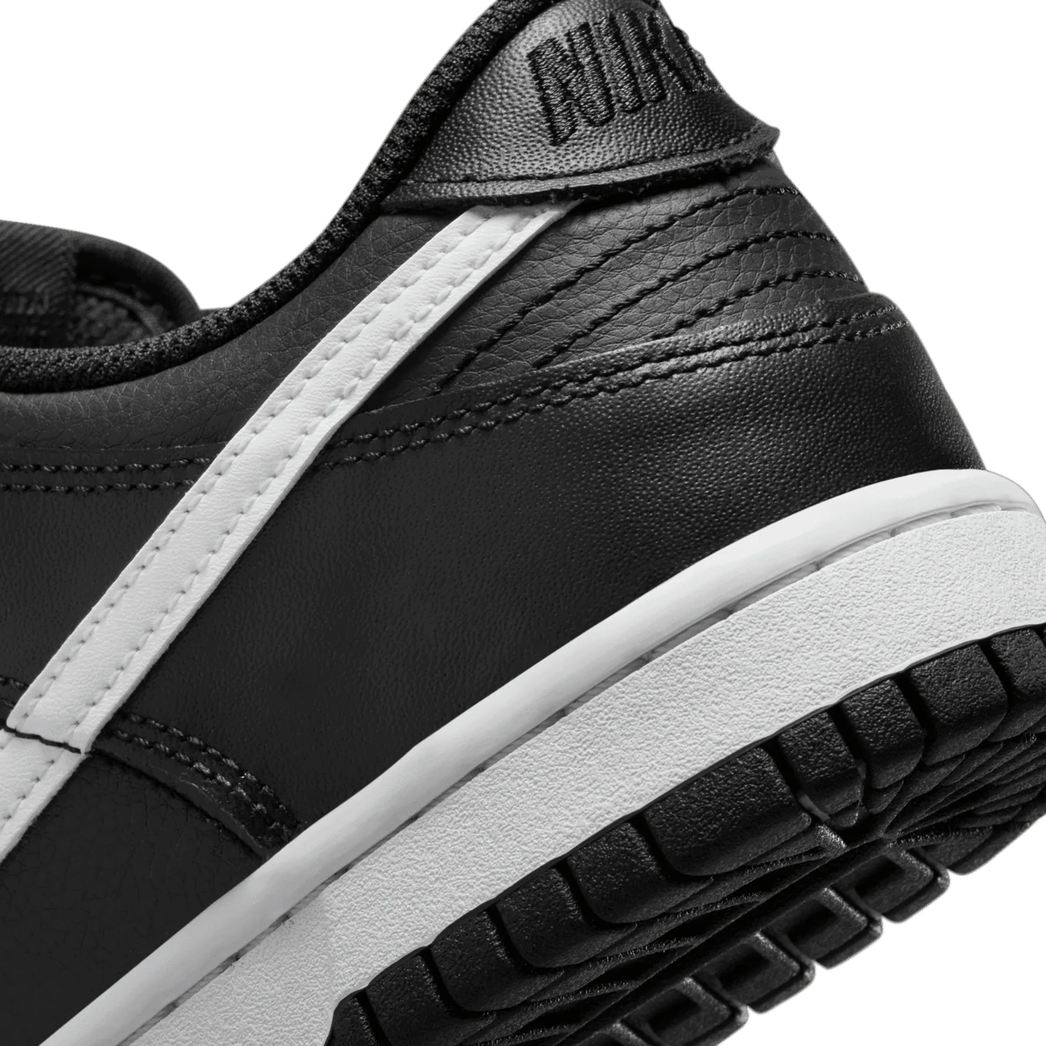 Nike Dunk Low Black White (GS) image 7