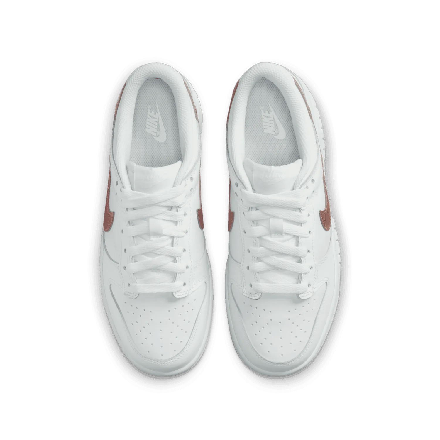 Nike Dunk Low White Pink (GS) image 3