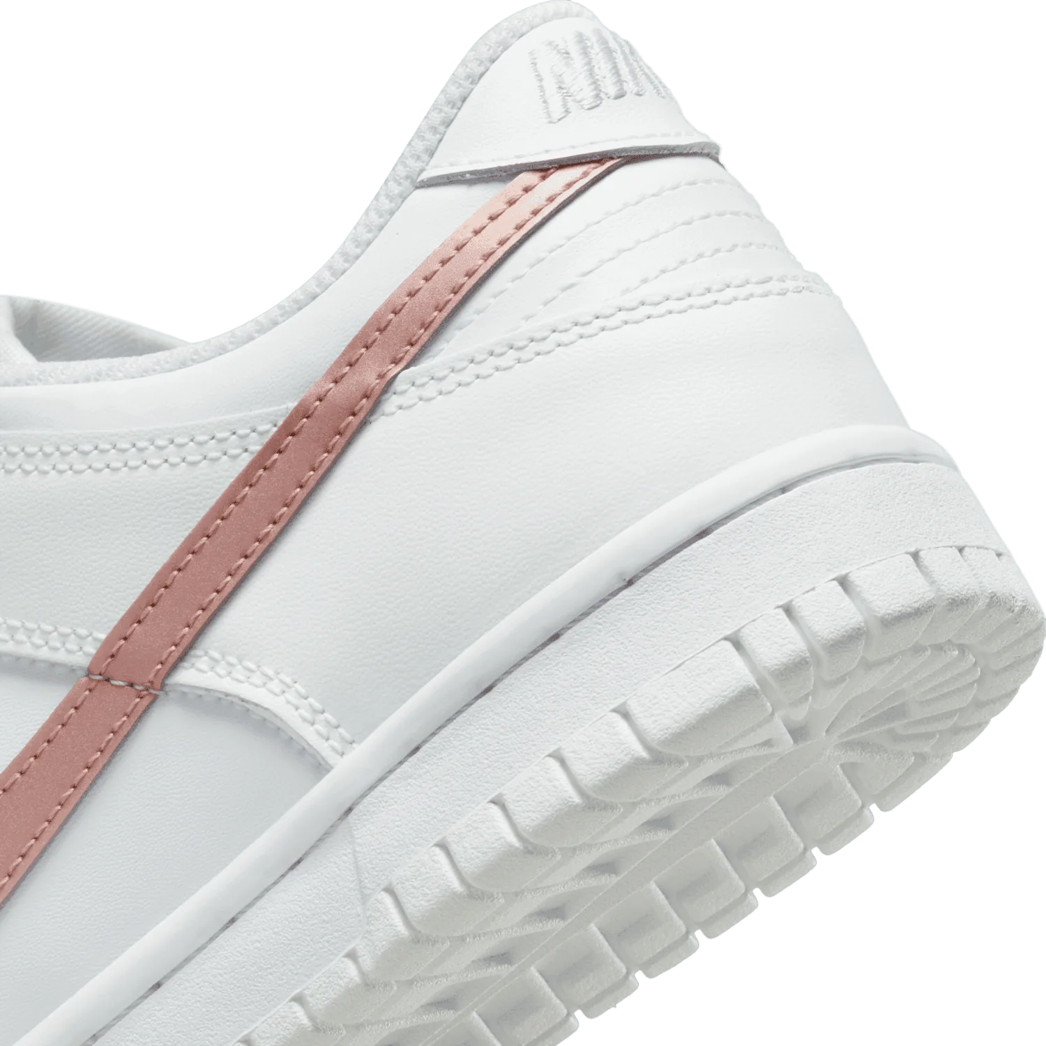 Nike Dunk Low White Pink (GS) image 7