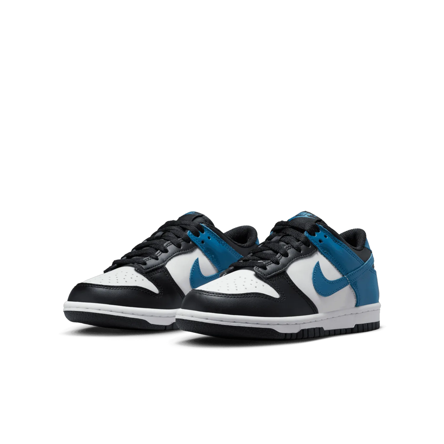 Nike Dunk Low Black Industrial Blue (GS) image 4