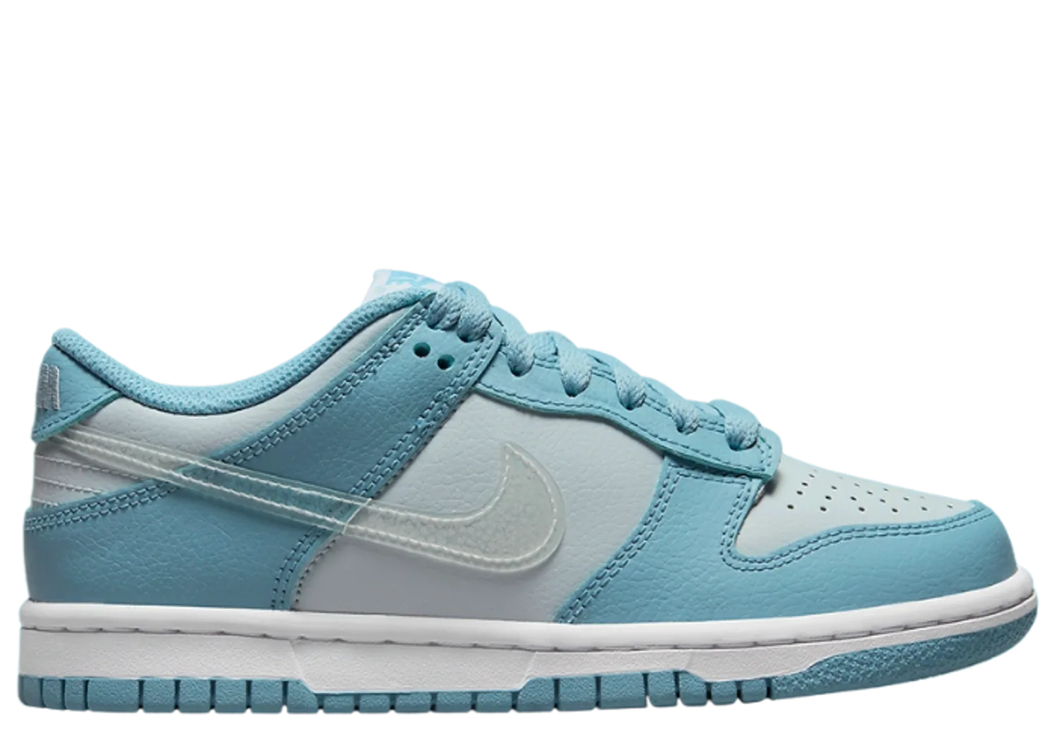 Nike Dunk Low Blue Clear Swoosh (GS)