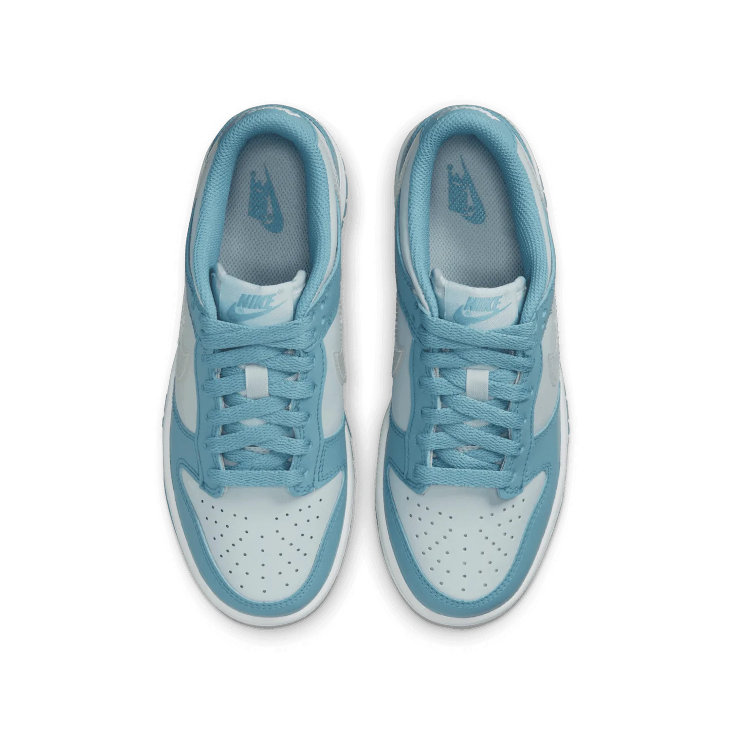 Nike Dunk Low Blue Clear Swoosh (GS) image 3