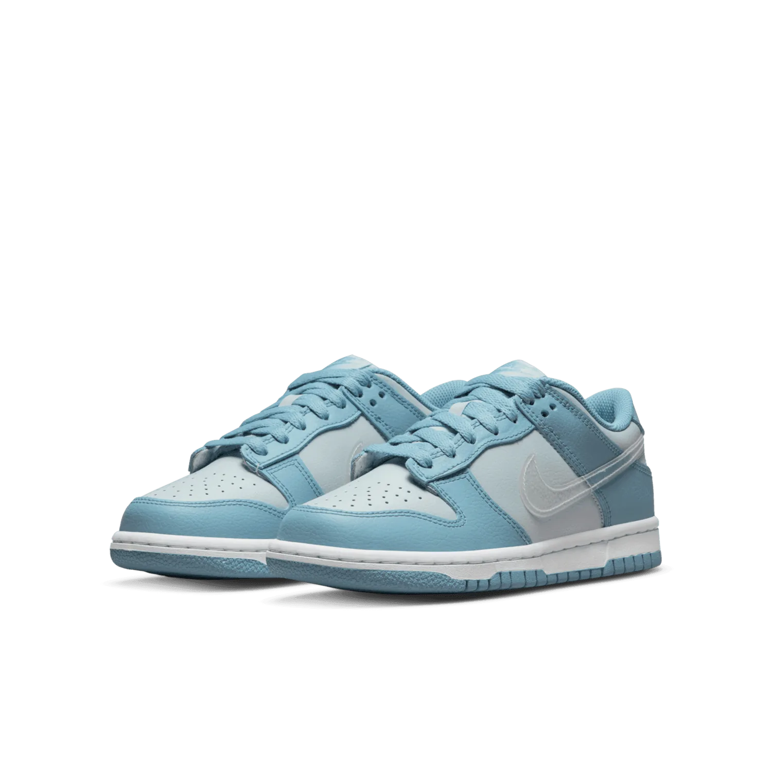 Nike Dunk Low Blue Clear Swoosh (GS) image 4