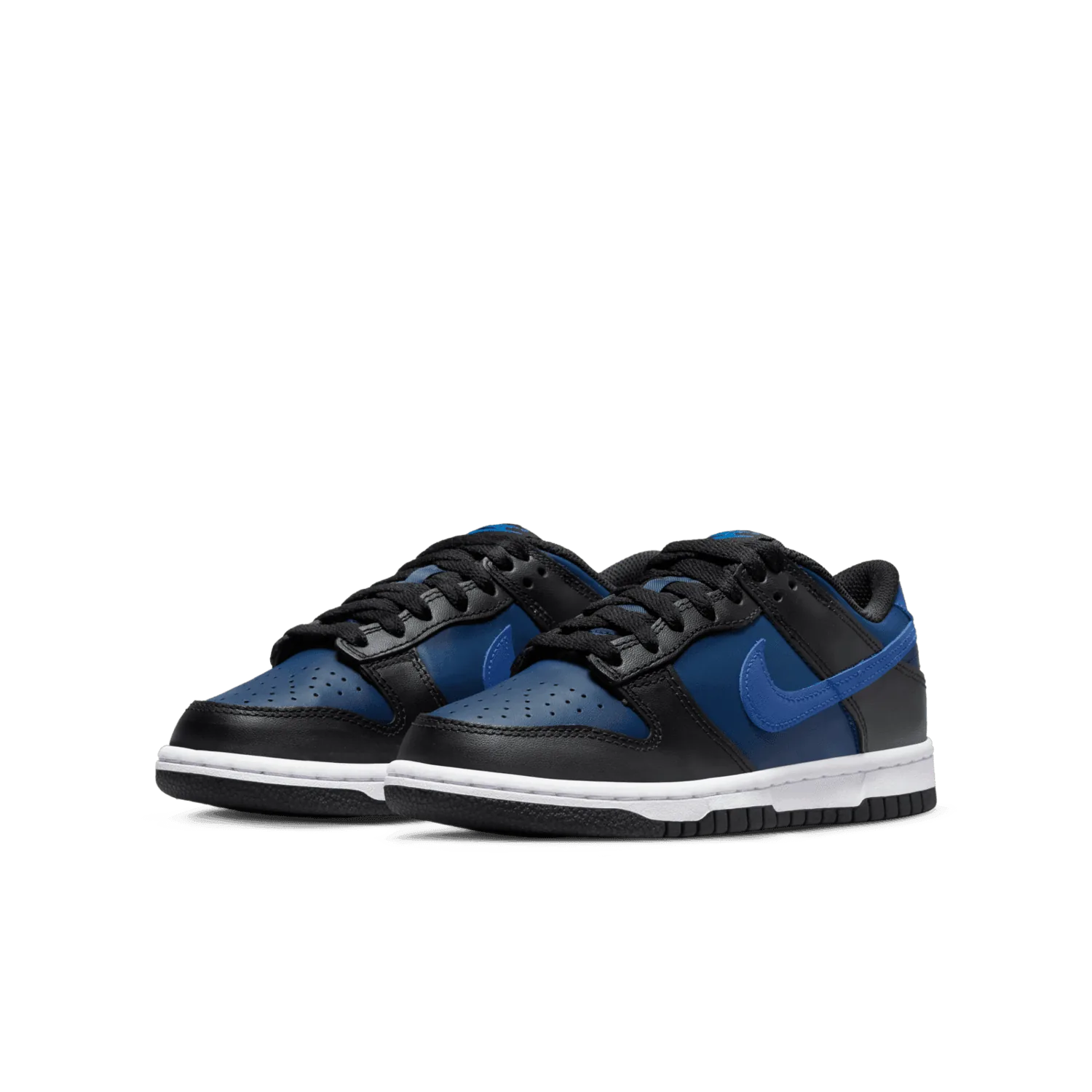 Nike Dunk Low Black Blue (GS) image 4