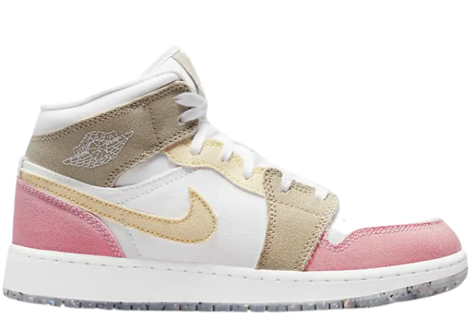 Jordan 1 Mid Pastel Grind (GS)