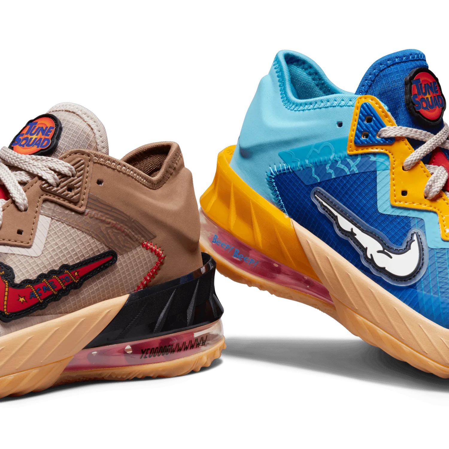Nike Space Jam x LeBron 18 Low 'Wile E. x Roadrunner' (GS) image 2