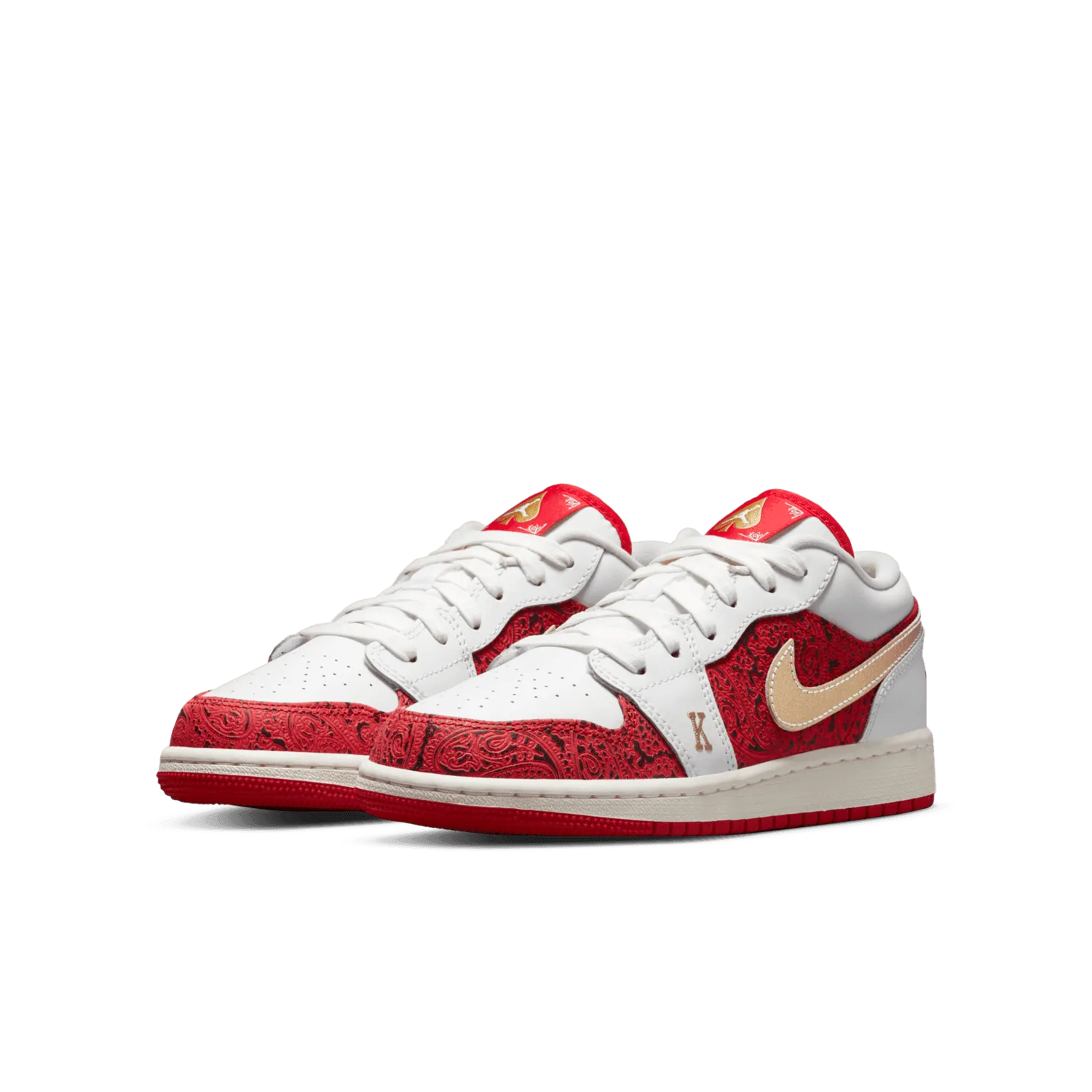 Jordan 1 Low Spades (GS) image 4