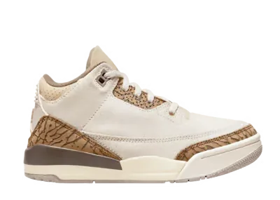 Air Jordan 3 Retro Light Orewood Brown (PS)
