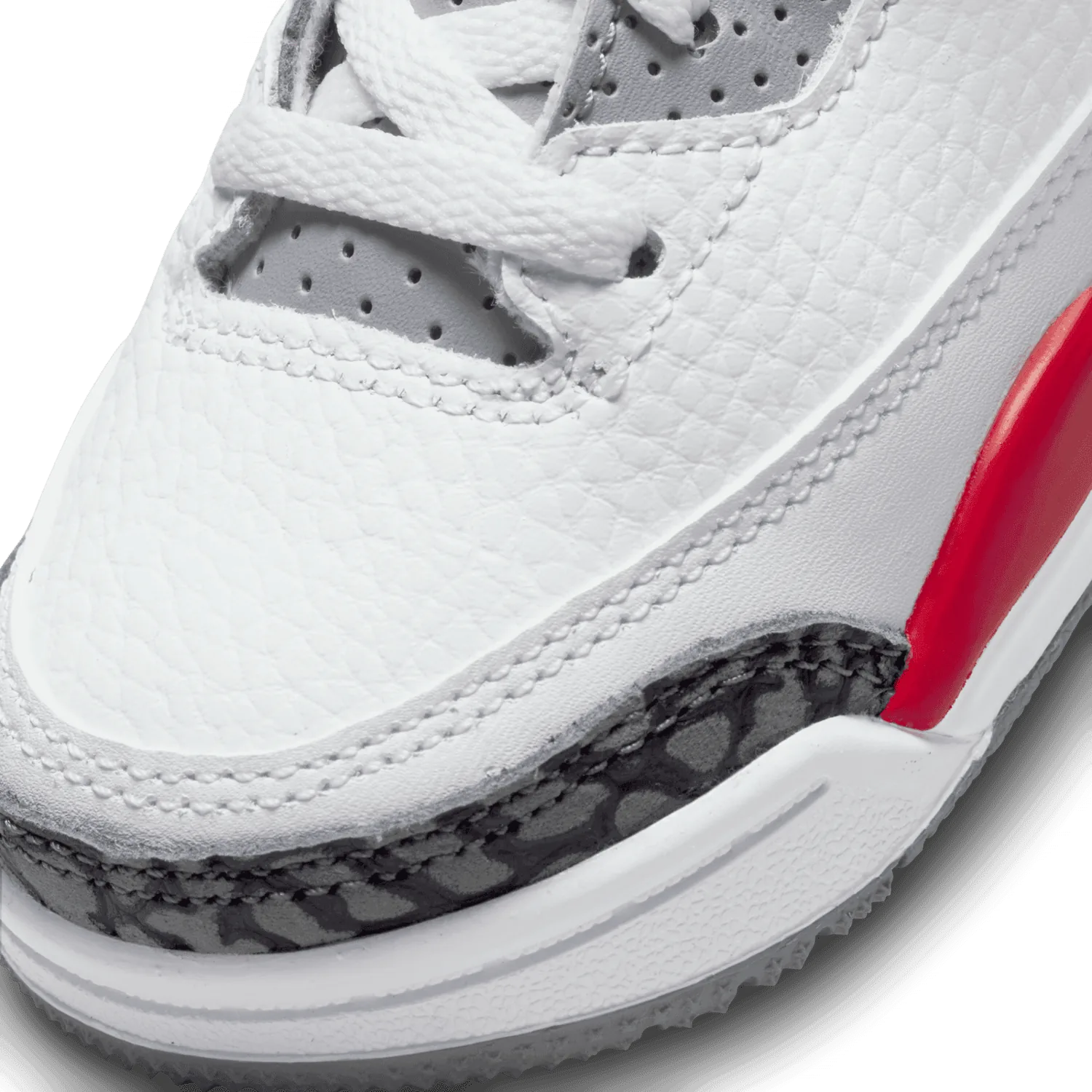 Air Jordan 3 Retro Fire Red (2022) (TD) image 6