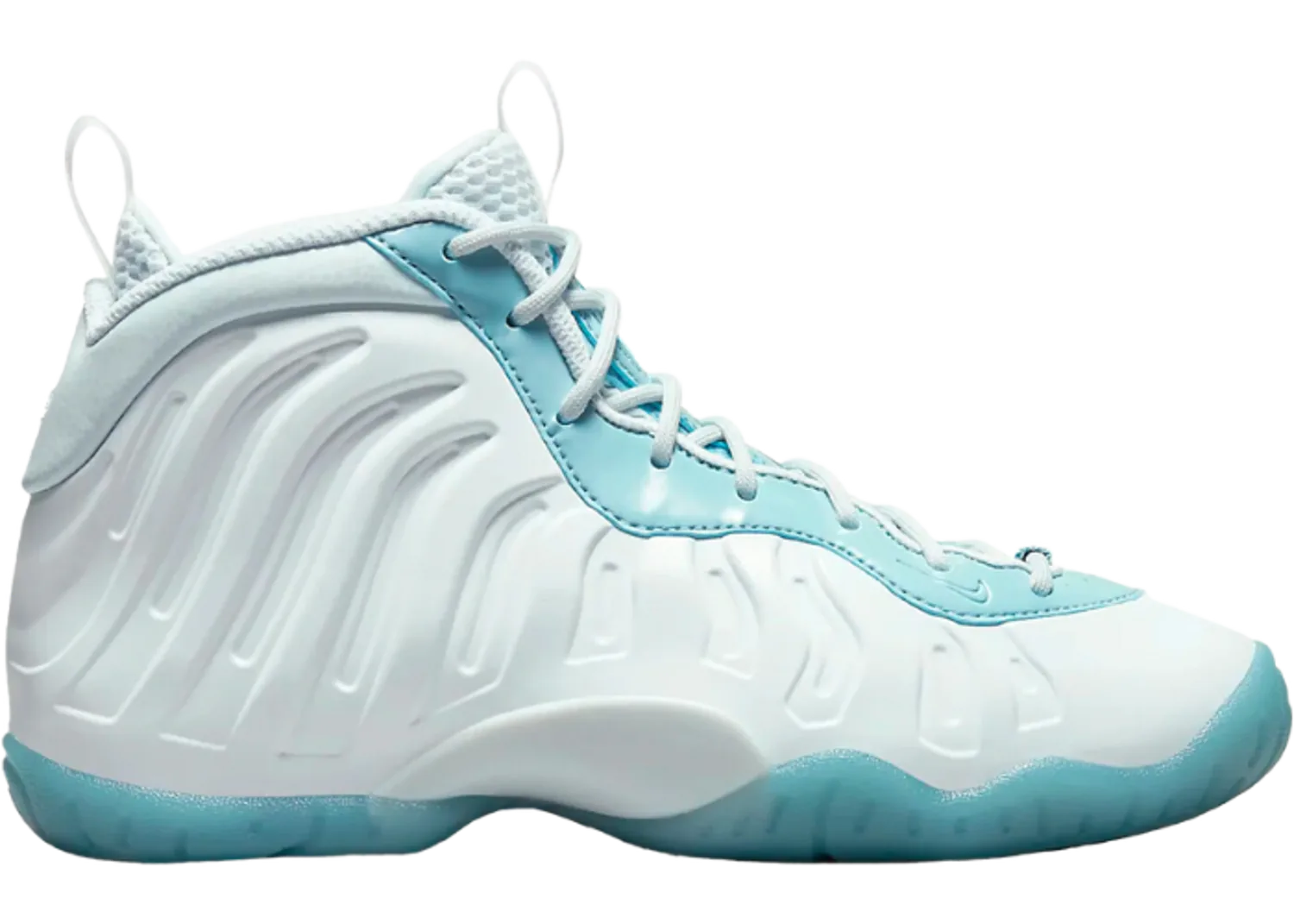 Nike Little Posite One White Aura Worn Blue (GS)