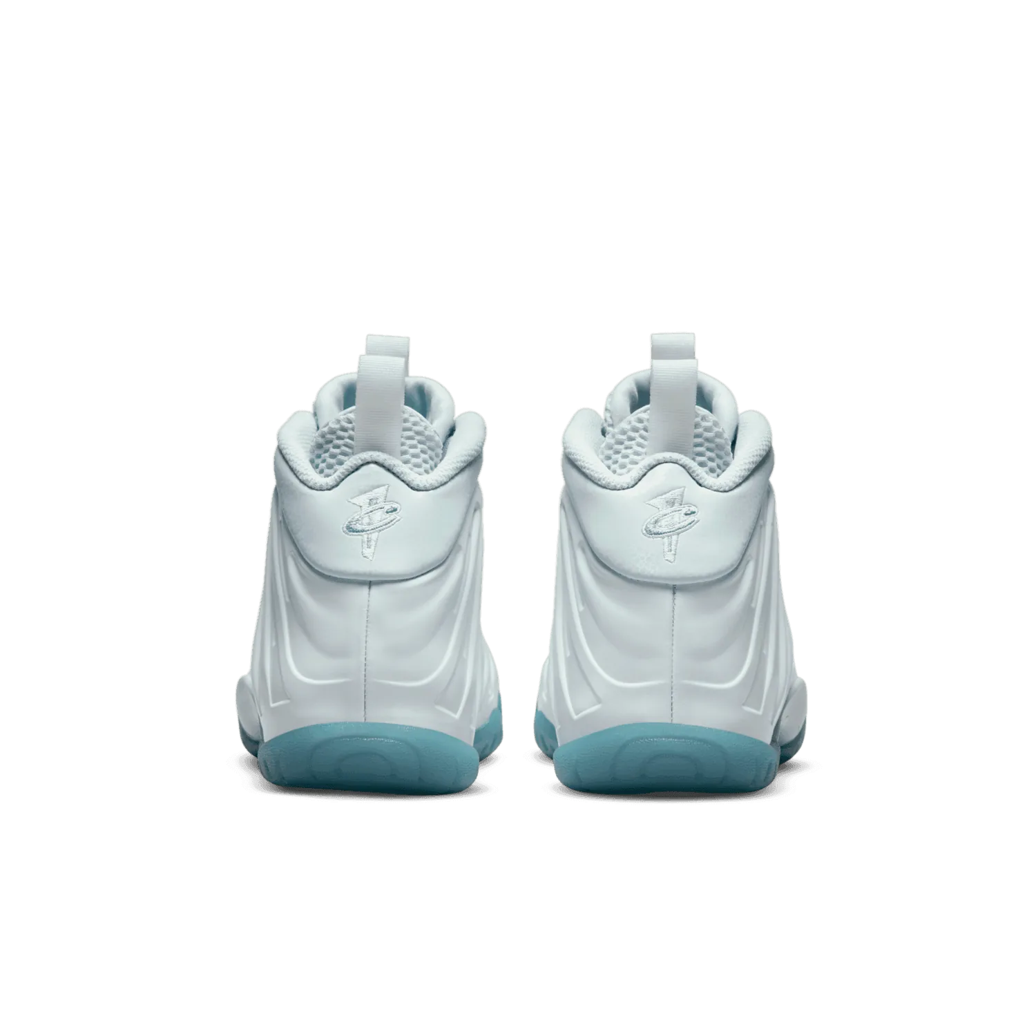 Nike Little Posite One White Aura Worn Blue (GS) image 5