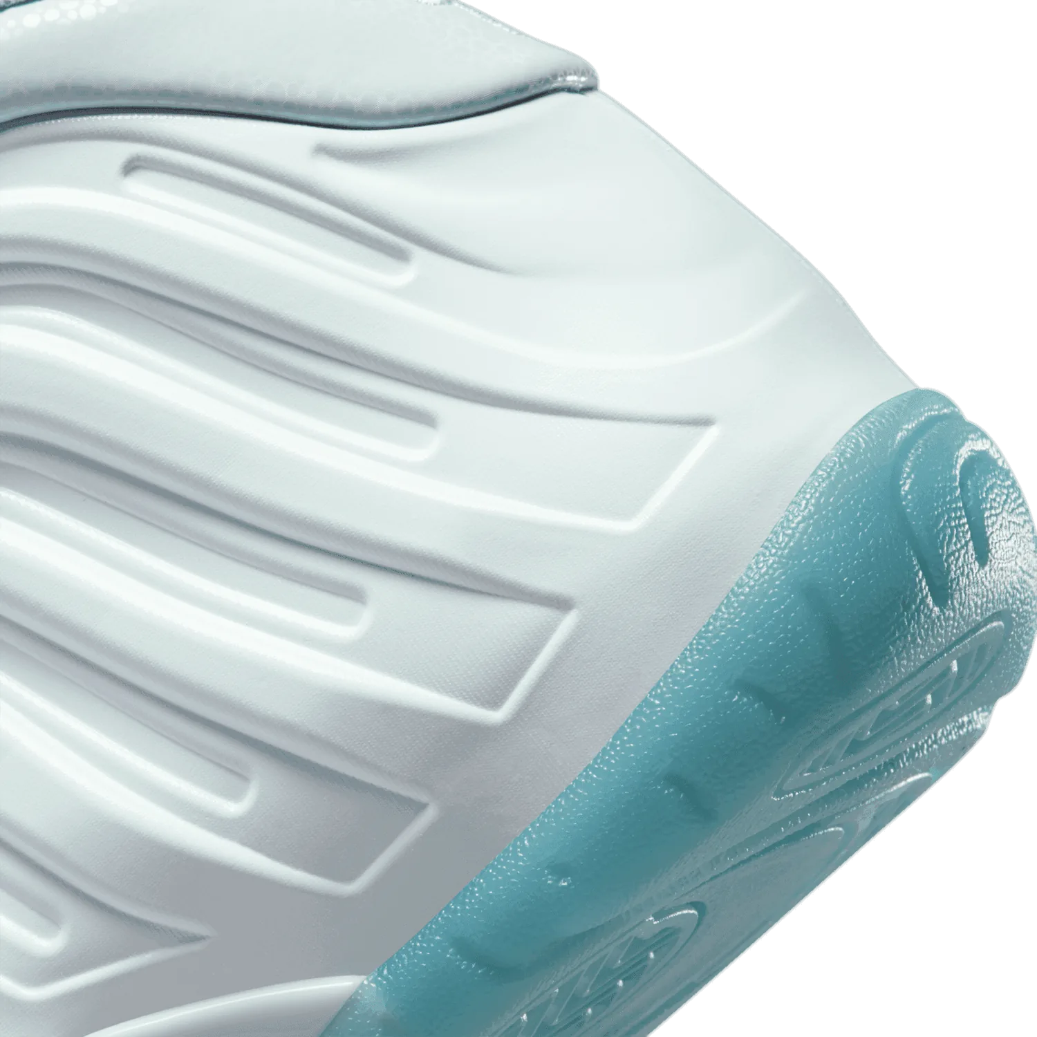 Nike Little Posite One White Aura Worn Blue (GS) image 7
