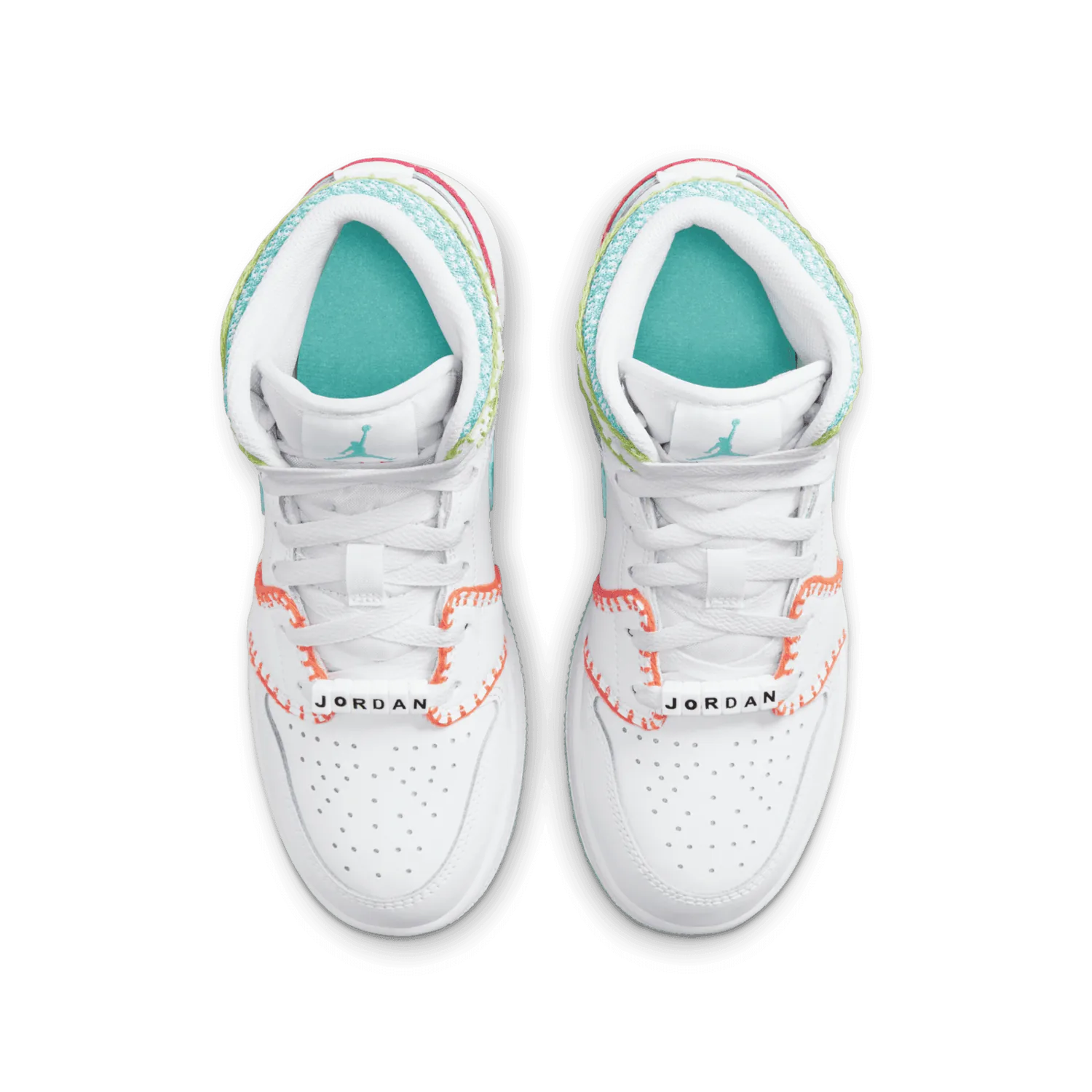 Jordan 1 Mid Multi Knit (GS) image 3