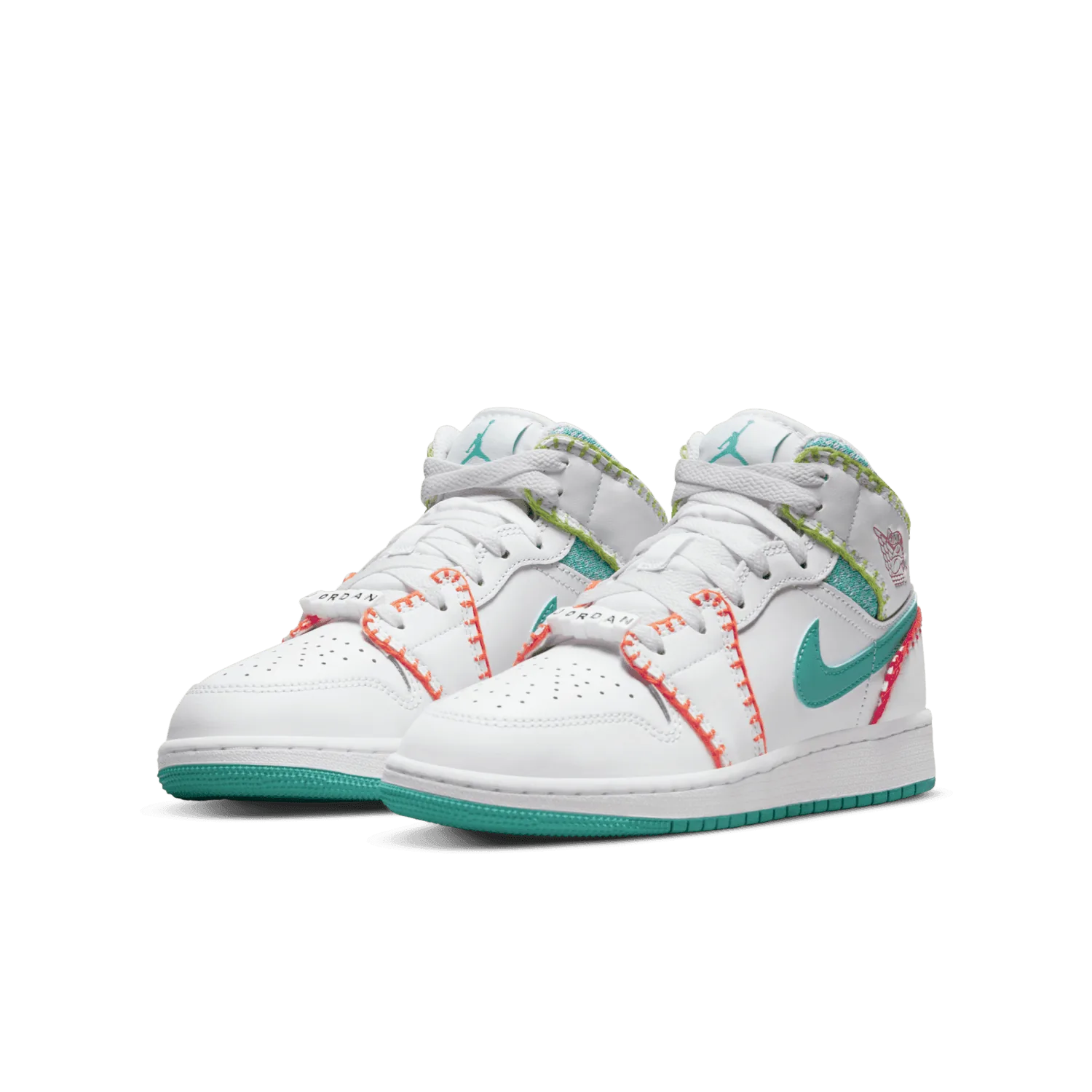 Jordan 1 Mid Multi Knit (GS) image 4