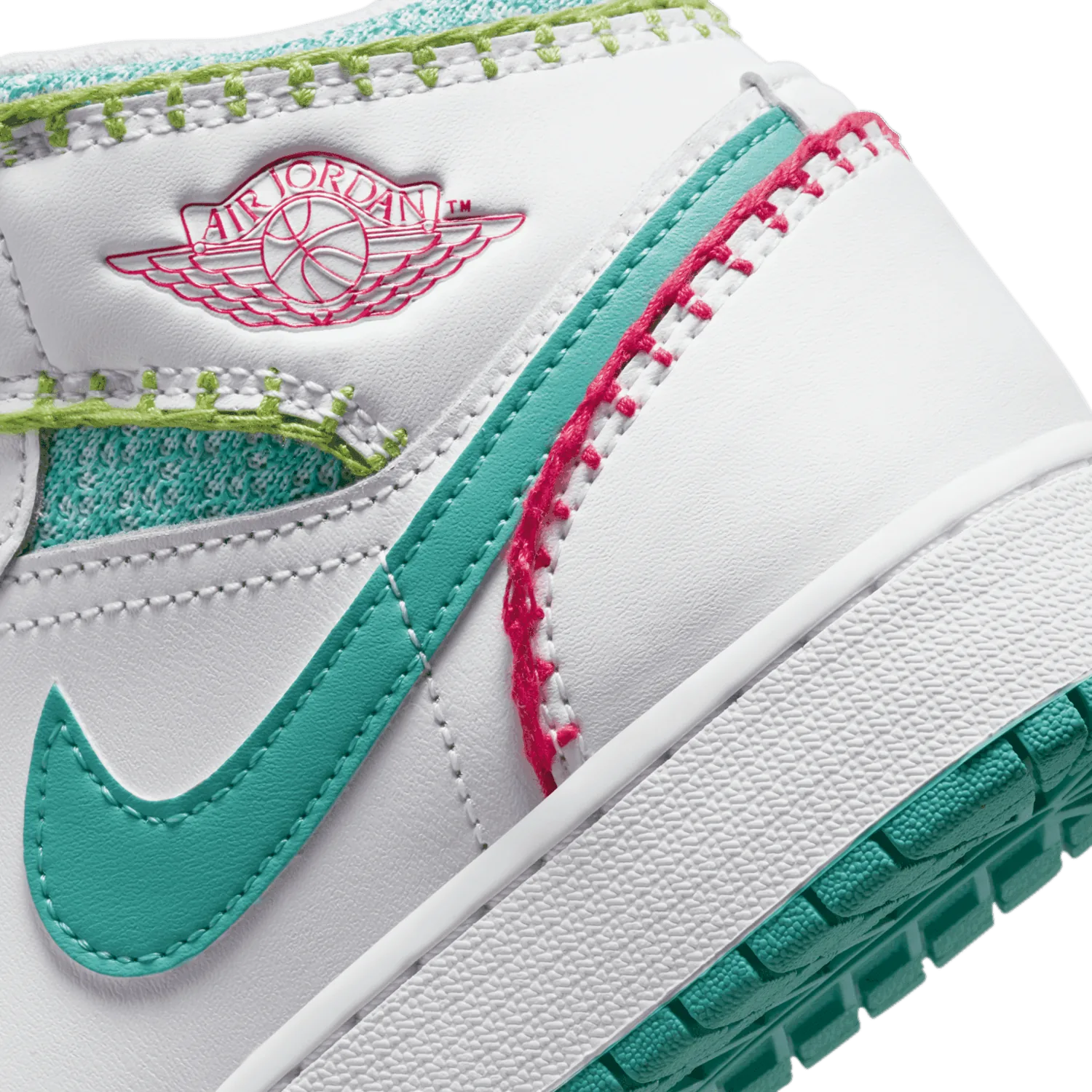 Jordan 1 Mid Multi Knit (GS) image 7
