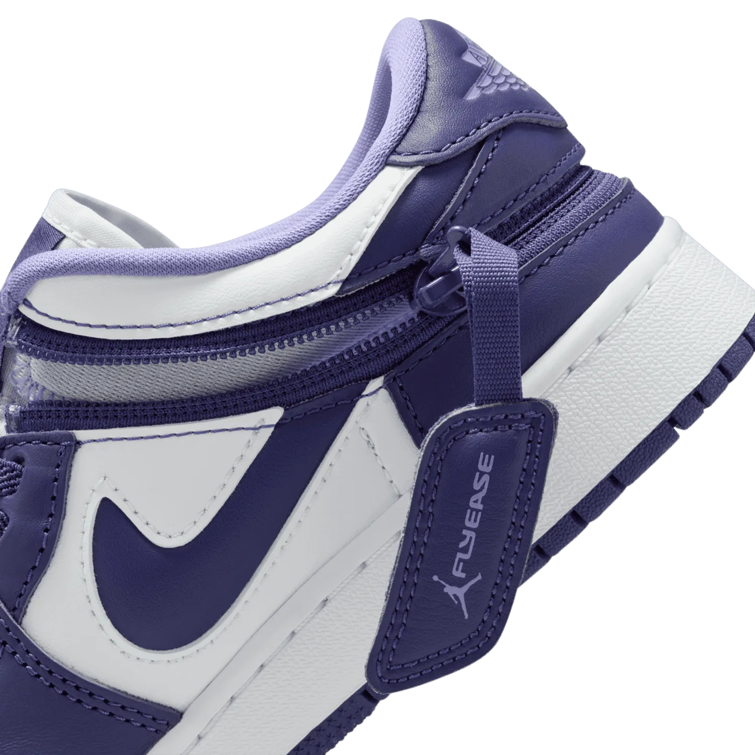 Air Jordan 1 Low Flyease Sky J Purple GS image 9