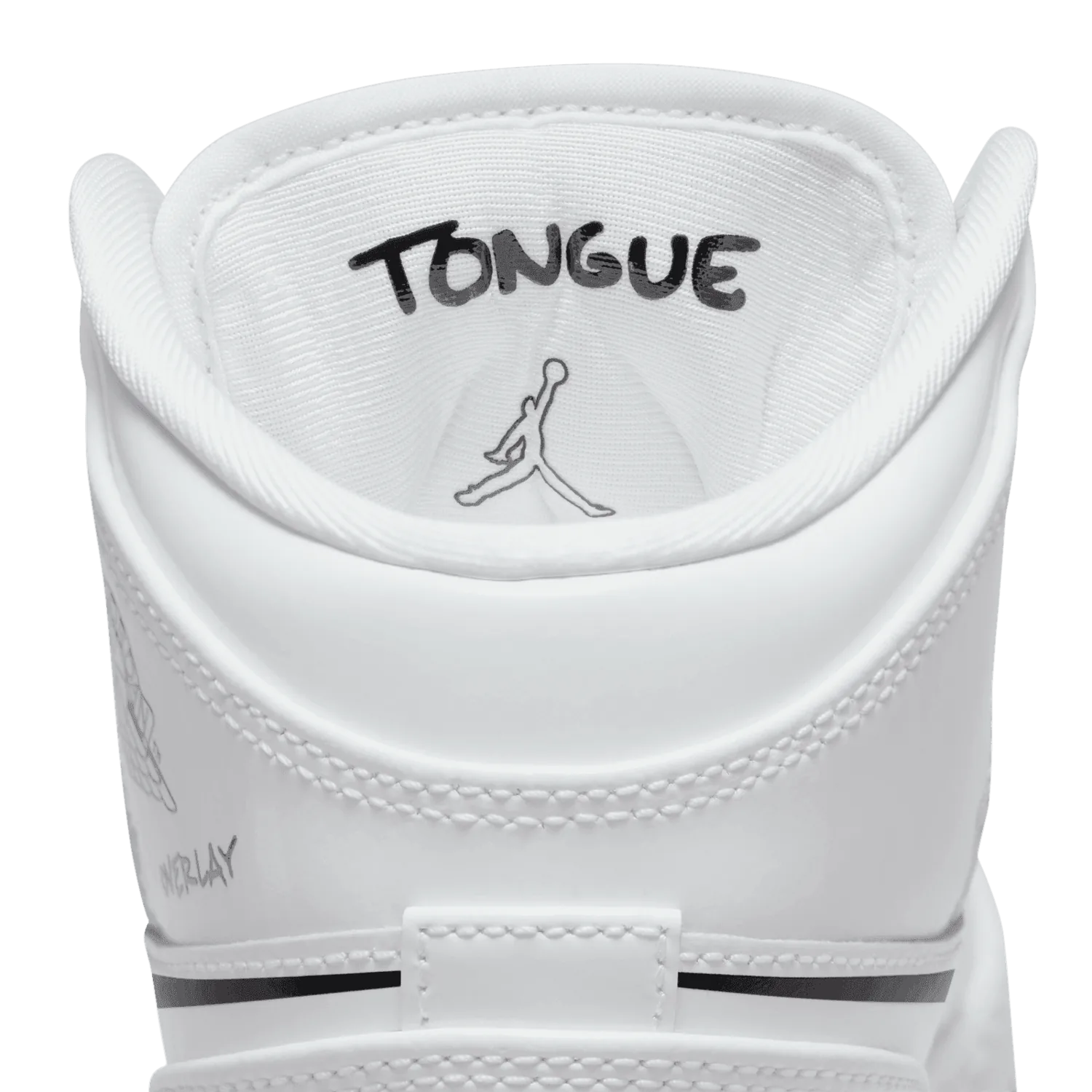 Jordan 1 Mid Schematic (GS) image 8