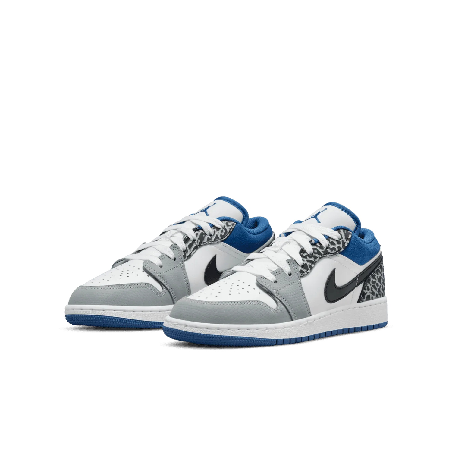 Jordan 1 Low SE True Blue (GS) image 4