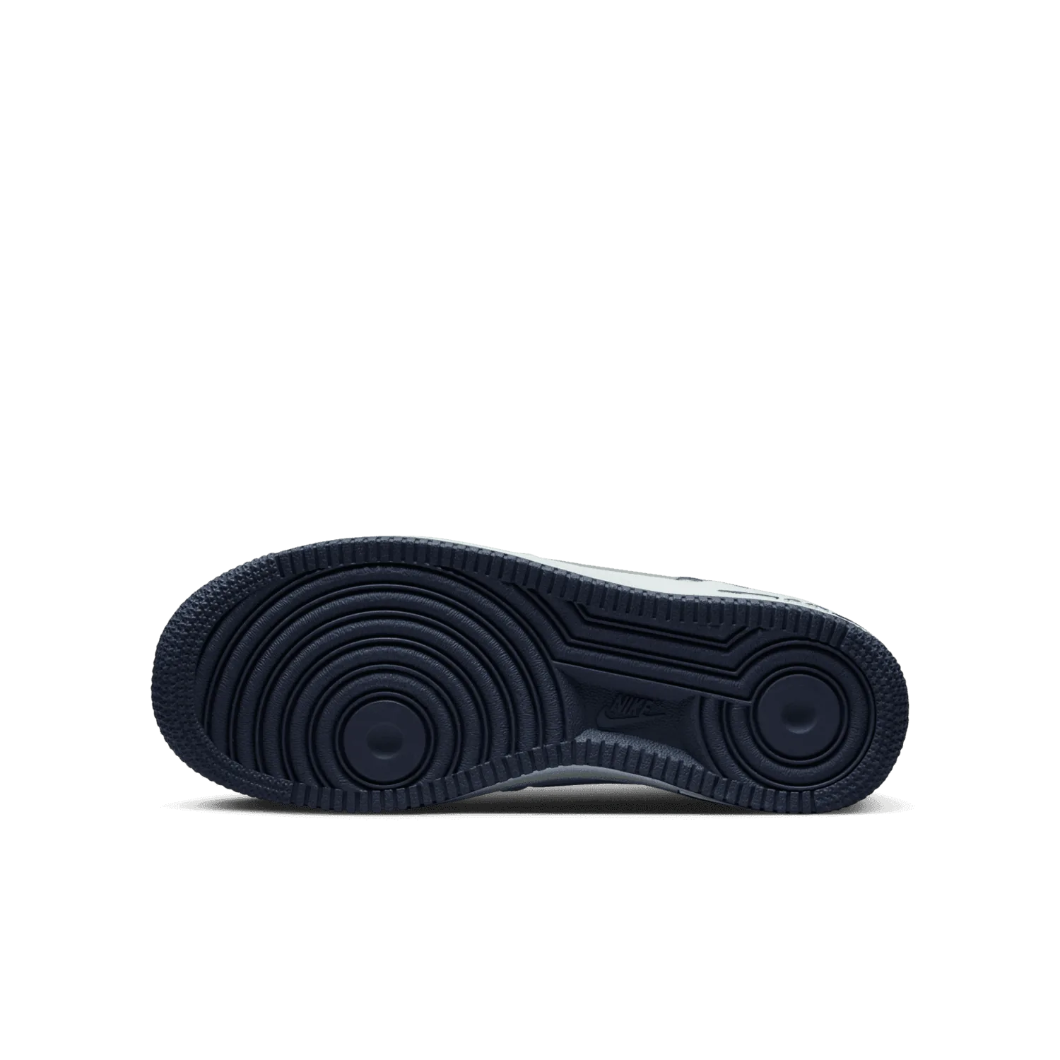 Nike Air Force 1 Low White Silver Navy (GS) image 2