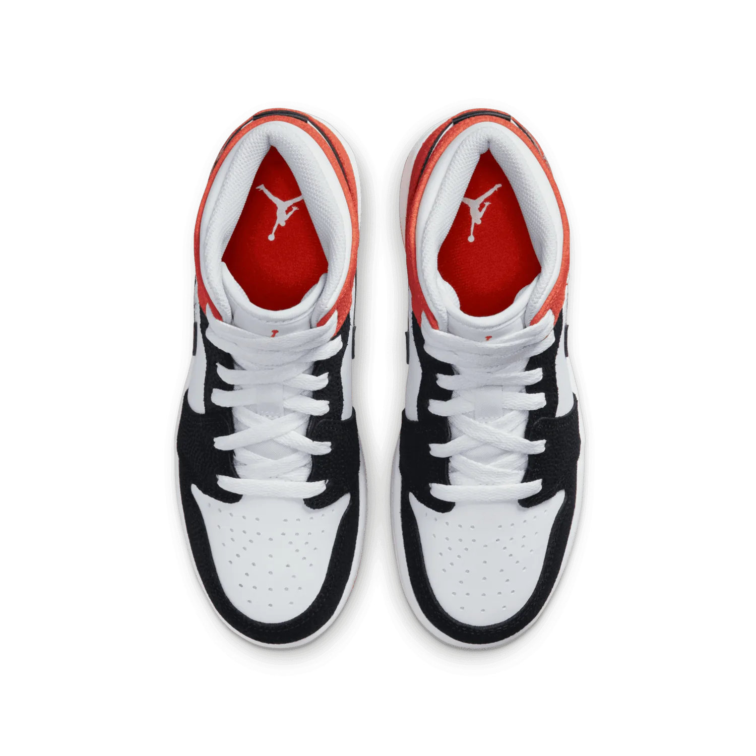 Air Jordan 1 Mid SE Basketball Blossom (GS) image 3