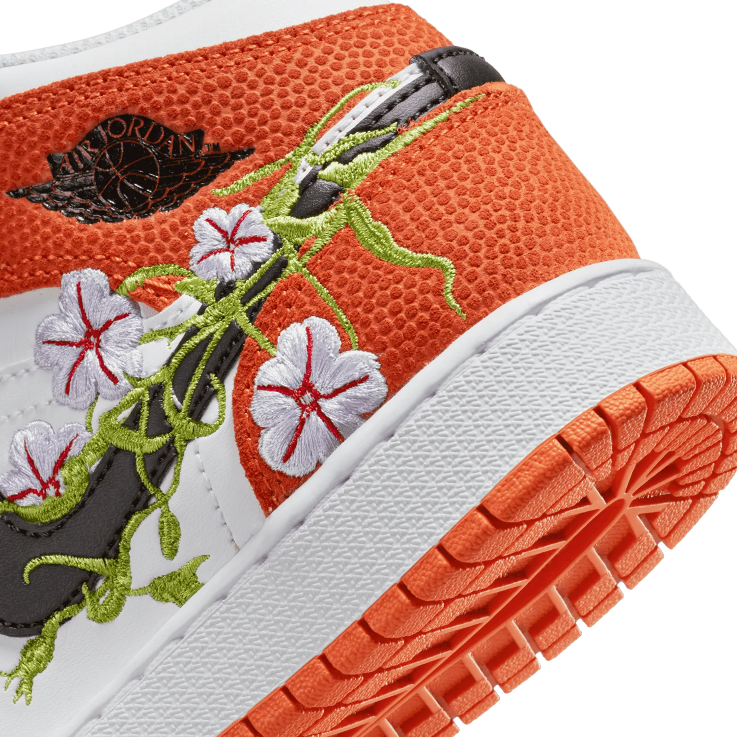 Air Jordan 1 Mid SE Basketball Blossom (GS) image 7
