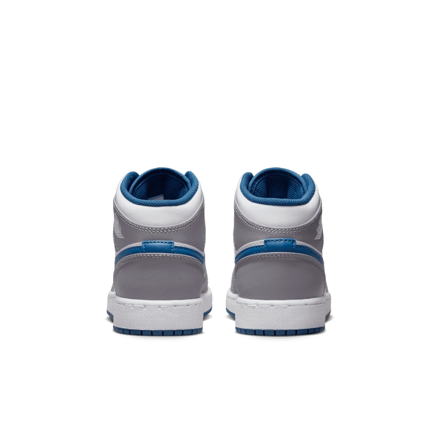 Air Jordan 1 Mid True Blue (GS) image 5