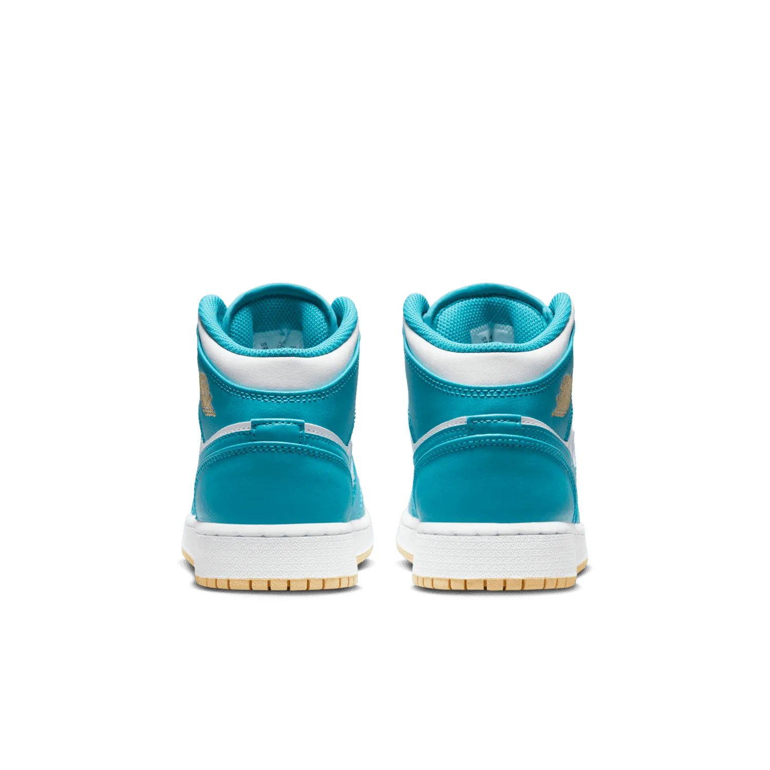 Air Jordan 1 Mid Aquatone Celestial Gold (GS) image 5