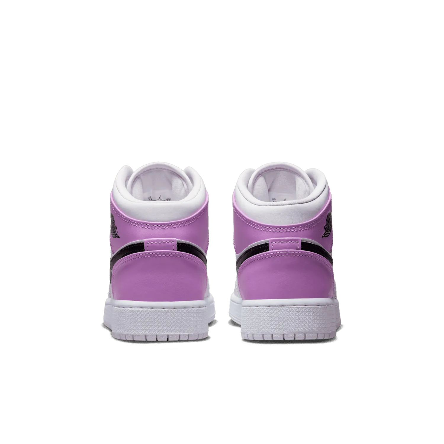 Air Jordan 1 Mid Barely Grape Rush Fuchsia (GS) image 5