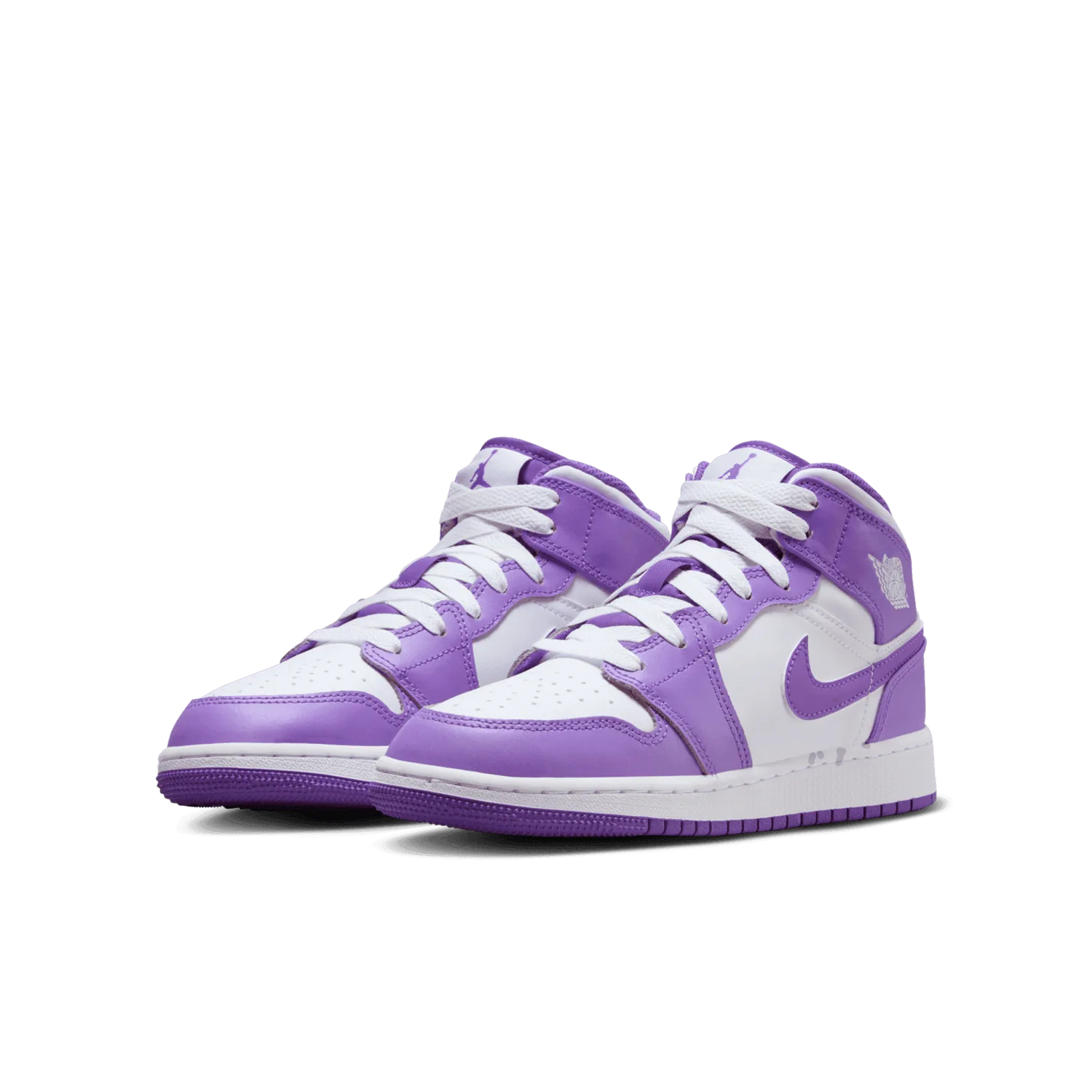 Air Jordan 1 Mid Purple Venom (GS) image 4