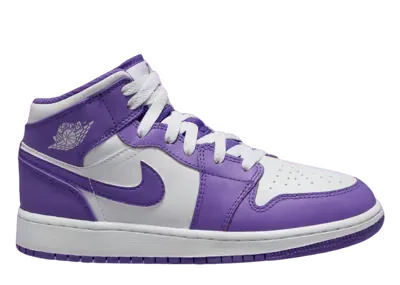 Air Jordan 1 Mid Purple Venom (GS)