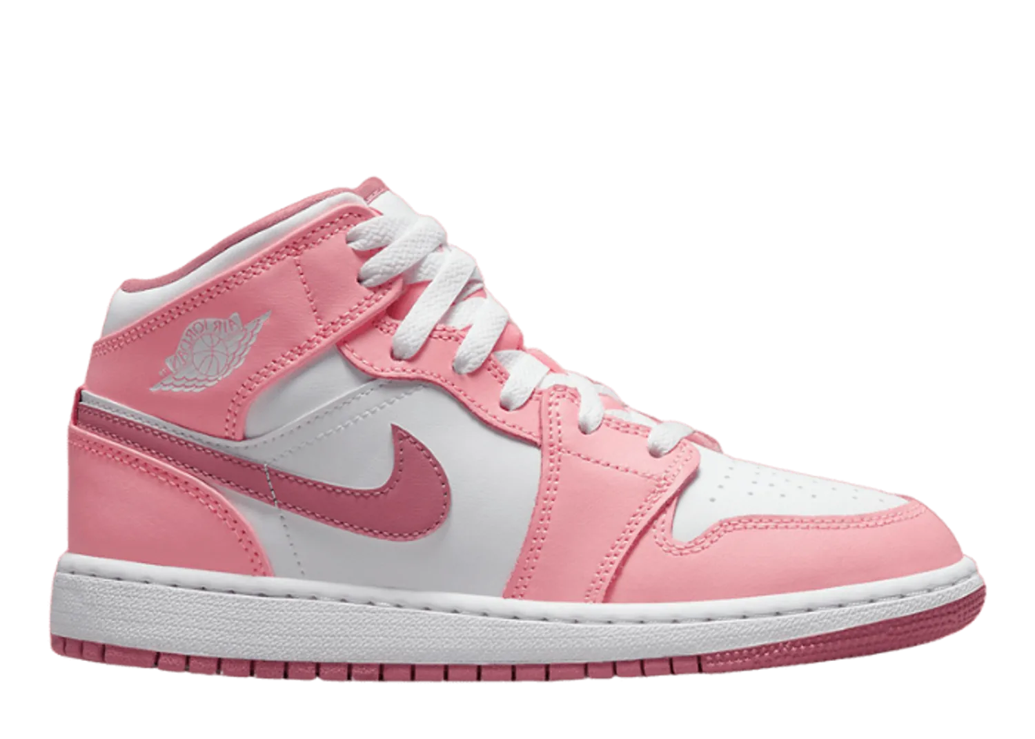 Air Jordan 1 Mid Strawberries & Cream (GS)