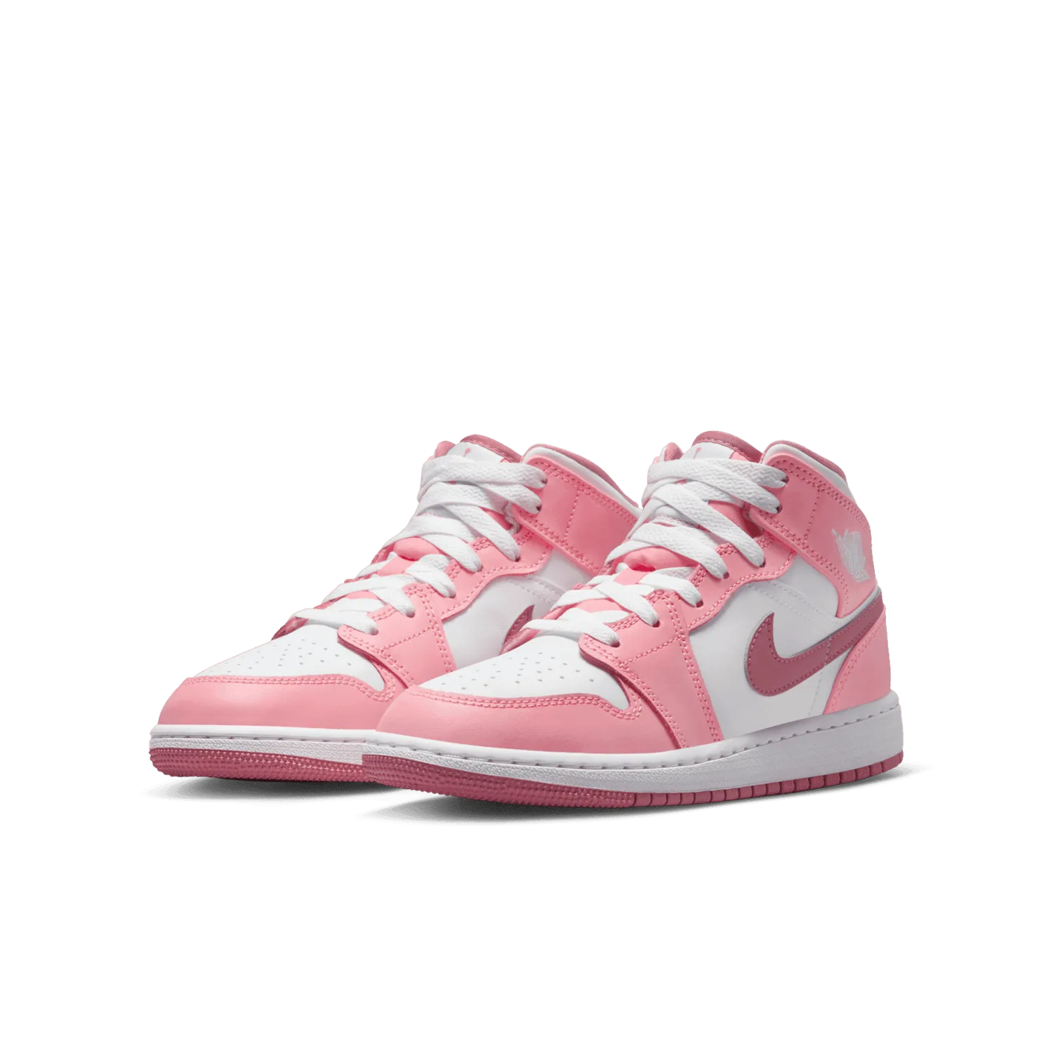 Air Jordan 1 Mid Strawberries & Cream (GS) image 4