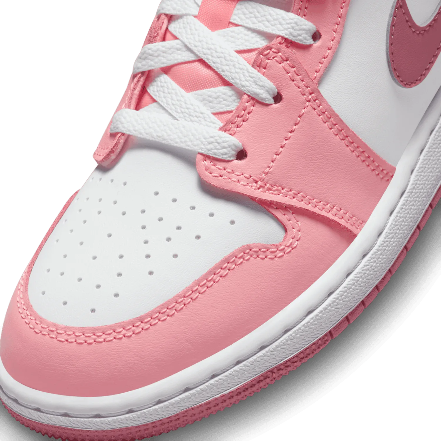 Air Jordan 1 Mid Strawberries & Cream (GS) image 6
