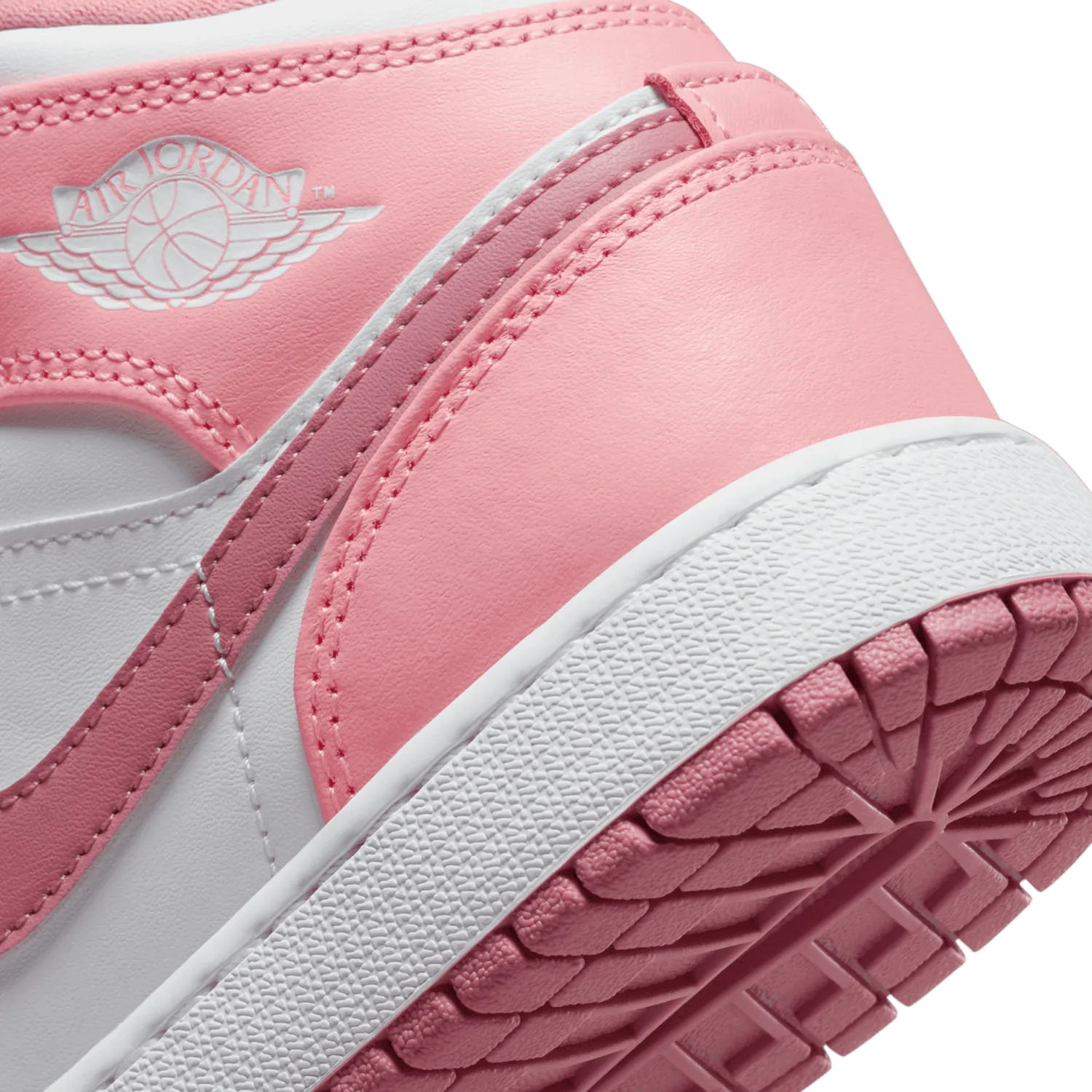 Air Jordan 1 Mid Strawberries & Cream (GS) image 7