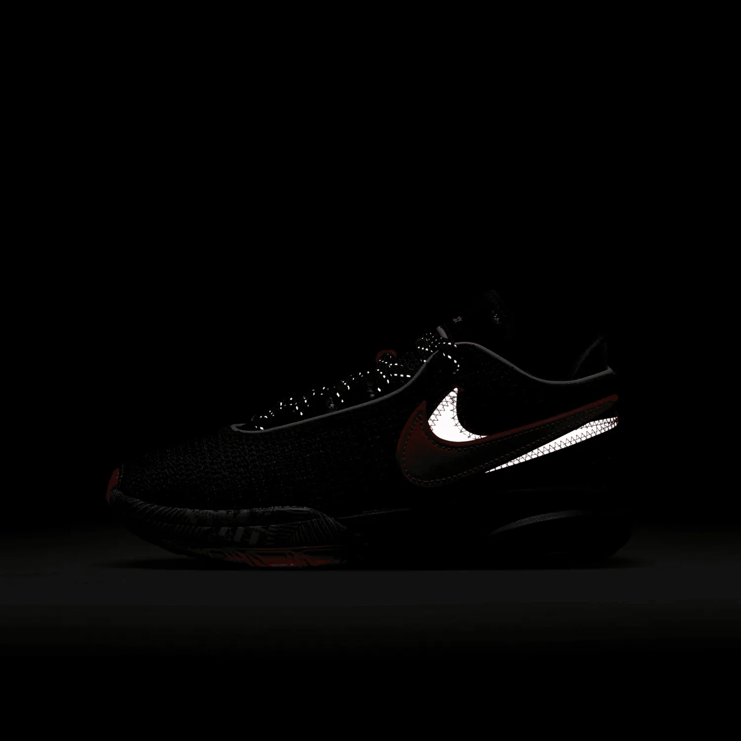 Nike LeBron 20 Black University Red (GS) image 2
