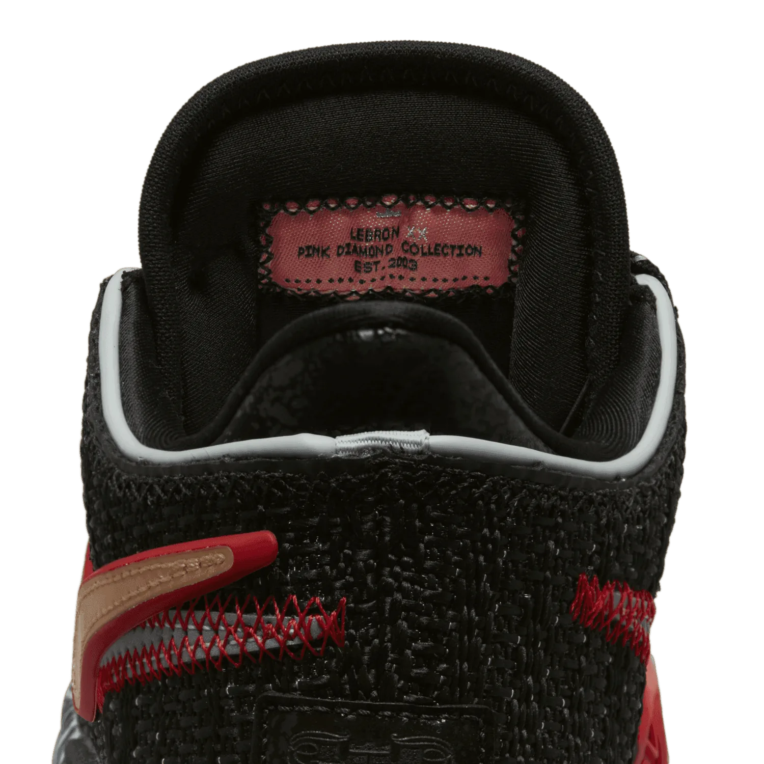 Nike LeBron 20 Black University Red (GS) image 4