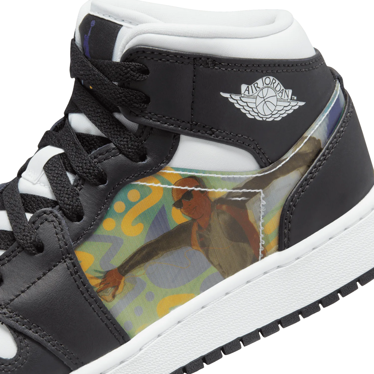 Jordan 1 Mid Hologram (GS) image 8